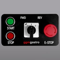 Elektrický Mixér na maso - 64 l - 62 kg - 2,2 kW - Přední a zpětný chod