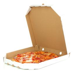 Pizzabezorgtas - voor 8 pizzadozen - 37x37cm - rood
