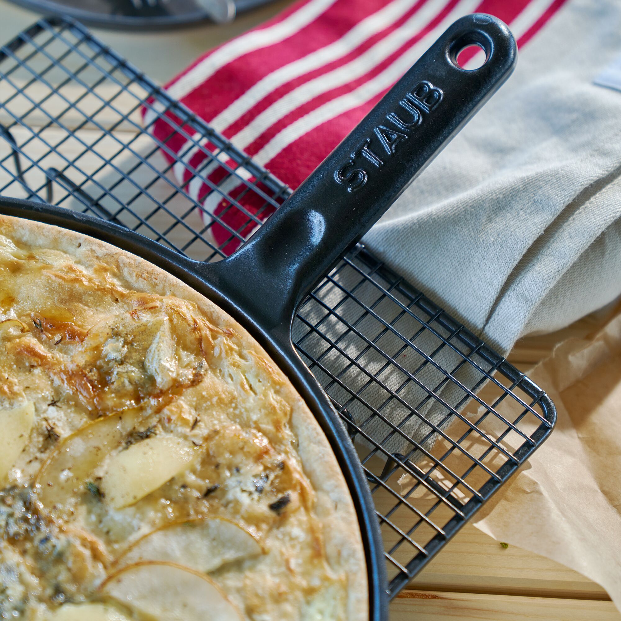 STAUB | PANS - Crêpière - Ø 300mm - Fonte - Noir	
