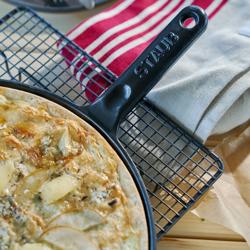 STAUB | PANS - Pannenkoekenpan - Ø 300mm - Gietijzer - Zwart