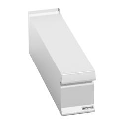 Neutraal element - 200x900x(H)300mm - RVS AISI 304 | tafelmodel - passend voor PAOLO 900