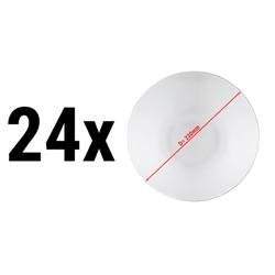 PERA - وعاء لتقديم الحلويات/السلطات - بقطر 230 مم - أبيض (قطعة x24)
