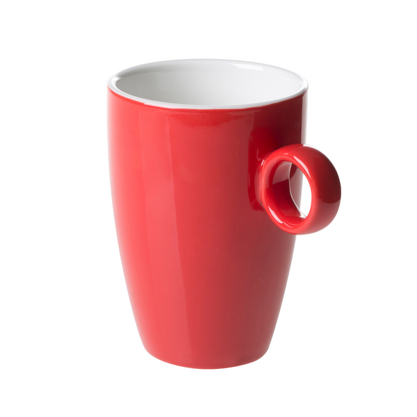 (6 stuks) BART COLOUR CAFE - Koffiekop - 230ml - Rood