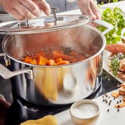 DEMEYERE | INDUSTRY 5 - Pentola per arrostire con coperchio - Ø 180mm - Acciaio inox