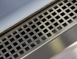 Espositore murale refrigerato - 1290 mm - 365 litri - con 3 ripiani - porte scorrevoli posteriori