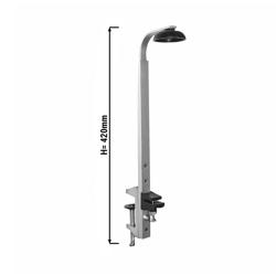 Porte-bouteilles - 420 x 120 x 45 mm - Aluminium