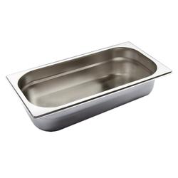 Conteneur GN 1/3 en inox  - Hauteur : 65 mm         