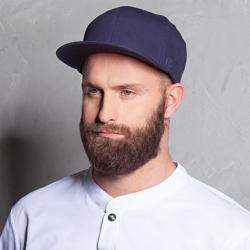 (5 stuks) KARLOWSKY | Flat Cap Classic - Marineblauw