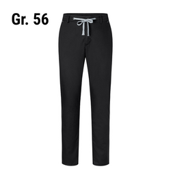 KARLOWSKY | Herren Chinohose Modern-Stretch - Schwarz - Größe: 56