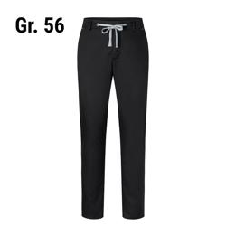 KARLOWSKY | Heren Modern Stretch Chino Broek - Zwart - maat: 56