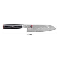 MIYABI | 5000 FC-D - Santoku - Oštrica: 180 mm 