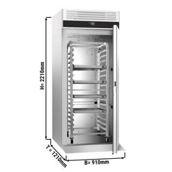Kylskåp Rostfritt stål PREMIUM - GN 2/1 - GN 1/1 - EN 600x400 - 700 liter - ned till -2 °C till +8 °C - med 1 dörr