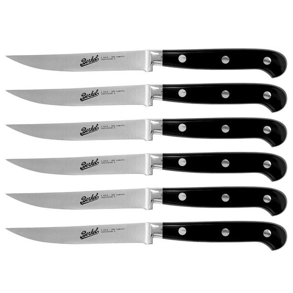 BERKEL | ADHOC - Steakset - 6 stuks - Gekarteld - Mes: 110mm