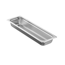 Pojemnik ze stali nierdzewnej GN 2/4 – wysokość: 40 mm