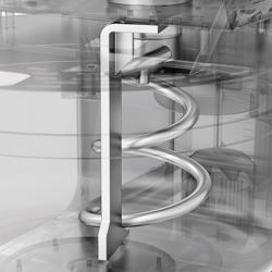 Impastatrice a spirale per panifici PREMIUM PLUS - 368L / 250kg - 2 velocità - testa fissa - a doppio motore - con timer - 400V trifase - per panificazione