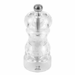 PEUGEOT | NANCY Pepper Mill Grinder – Acrylic - 12 cm - 2-Stage SS Mechanism