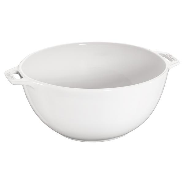 STAUB | CERAMIQUE – Salaterka – Ø 180 mm – ceramika – czysta biel