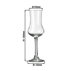 (12 pieces)  Grappa glass - SPECIALS - 90 ml