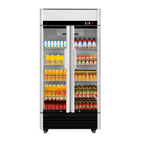 Drankenkoelkast - 630 liter - met 2 glazen deuren