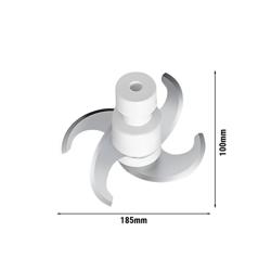Accessorio per Cutter VCSM33 - Pestomesser / Coltello per pesto - 3 lame in acciaio inox