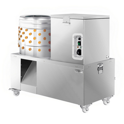 2-in-1 plukmachine en broeiketel voor pluimvee - Trommel Ø 60 cm