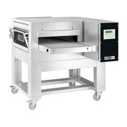 Gas doorloop oven - 2000x2000mm - Digitaal - Bandbreedte: 650mm - incl. onderstel