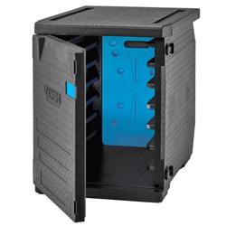 CAMBRO | CAM GOBOX® - Voorlader - EN 600x400 - met 6 steunrails - Zwart
