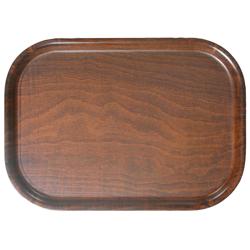 (12 stuks) CAMBRO | Dienblad van echt hout - rechthoekig - 750x480mm