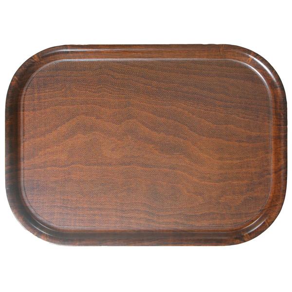(12 stuks) CAMBRO | Dienblad van echt hout - rechthoekig - 750x480mm