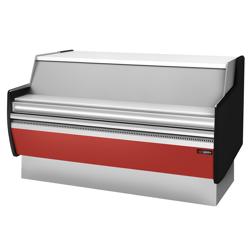 Kassadisk – 1620 mm – mörkröd frontpanel