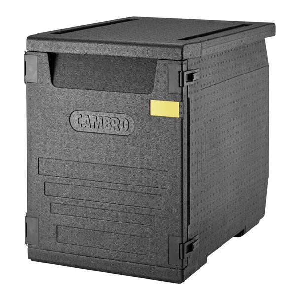 CAMBRO | CAM GOBOX® - Фронтальне завантаження - EN 600x400 - без направляючих - Чорний