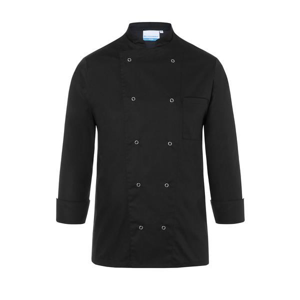 KARLOWSKY | Kochjacke Basic - Schwarz - Größe: 4XL