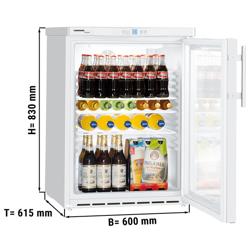 Refrigerador bajo encimera LIEBHERR - 0,6 x 0,61 m - con 1 puerta - 148 litros (brutos)