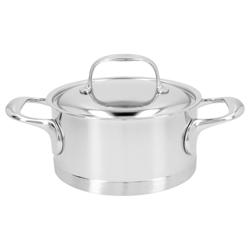 DEMEYERE| Atlantis 7 Casserole with Lid – Ø 16 cm - 18/10 Stainless Steel - Induction Ready