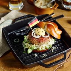 STAUB | GRILL PANS - Grillpan - 230x230mm - Gietijzer - Zwart