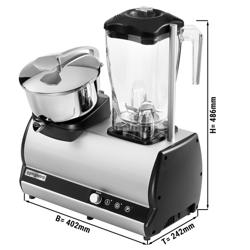 Combination Bar Drinks Machine - Blender & Citrus Juicer - 150 + 750W - low-noise
