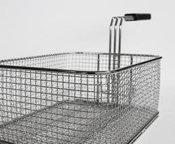 Friteerauskorit - 18 l; 265x350x145 mm - ruostumaton teräs; muovikahva - yhteensopiva: EFB479H-18, EFB879H-18+18, GFB479T-20 & GFB879T-20+20