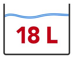 Καλάθι φριτέζας - 265x350x145 mm | 18 l - ανοξείδωτο ατσάλι | εργονομική λαβή - συμβατό με EFB479H-18, EFB879H-18+18, GFB479T-20, GFB879T-20+20