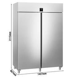 LIEBHERR | Congélateur en inox PERFORMANCE – 1360 litres – GN 2/1 – intérieur en inox – avec 2 portes