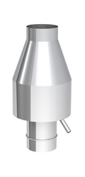 Chapéu Deflector - Ø 200 mm
