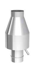 Deflectorkap - RVS - Ø200mm