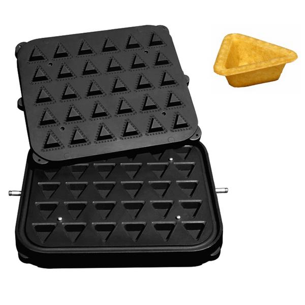Ploče za tartlet aparat TMPIC - Oblik tartleta: Trokut - 51x51 mm