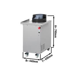 Degrundare - för pizza- och bröddeg - 370 W - Viktintervall: ~50–300 g - 440x600 mm - max. 340 st/tim