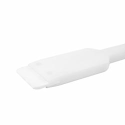 Roerspatel vlak - Polyethyleen - Blad:40x110mm - Lengte:1200mm - wit