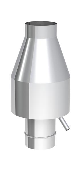 Cappello terminale anti-intemperie per tubazione cappa - Ø 225mm