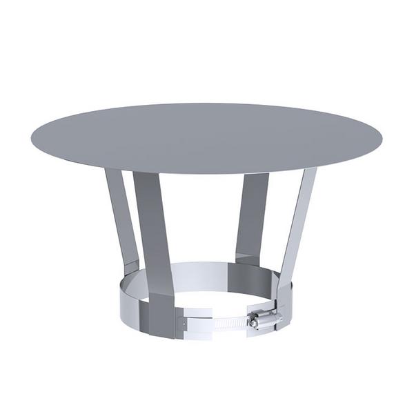 Ventilation Duct Rain Cap - Ø 300 mm - Stainless Steel - Single-Wall - 0.6 mm