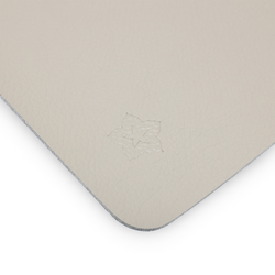 (12 stuks) Placemats James - in elegante lederlook - 33 x 46 cm - Taupe