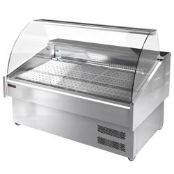 Visvitrine - 1500x880mm - gebogen ruit