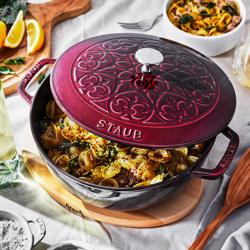 STAUB | LA COCOTTE - La Marmite Lily - Ø 240mm - Gietijzer - Grenadine rood