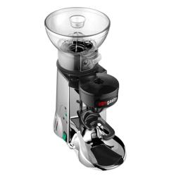 Mlýnek na kávu - 1 kg - Hlučnost 77 dB - S přímým mletím do páky (on‑demand) - Stříbrná